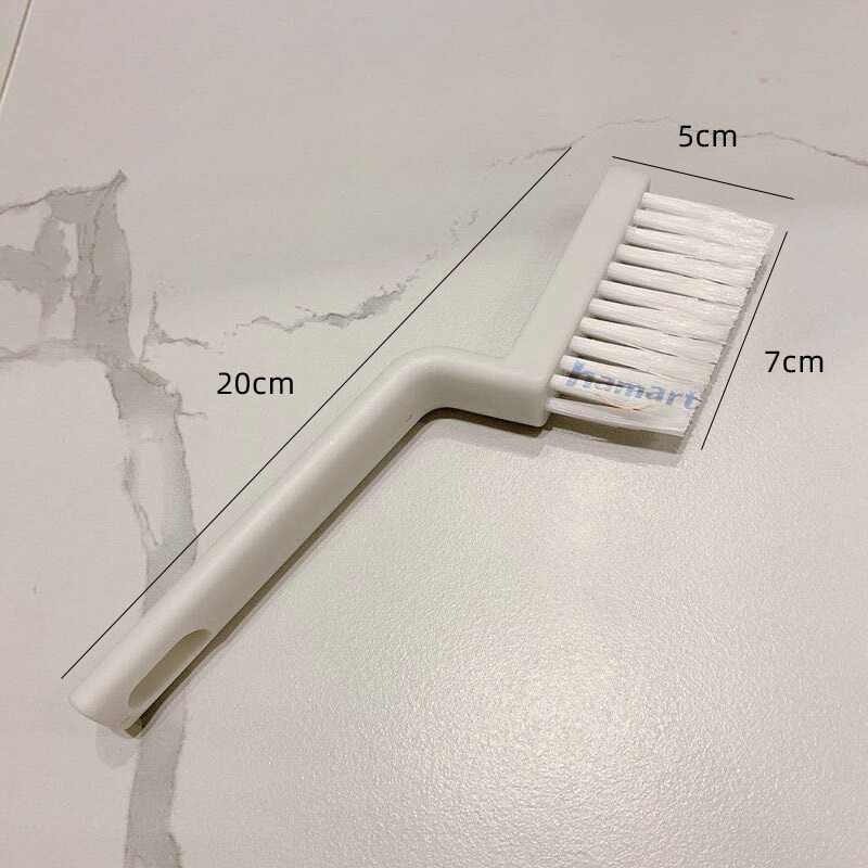 Bàn Chải Vệ Sinh Khe Hở Chữ V Đa Năng Hamart Chà Viền Bếp Cọ Rửa Kẽ Bồn Cầu Cửa Sổ Mép Tường Nhà Tắm