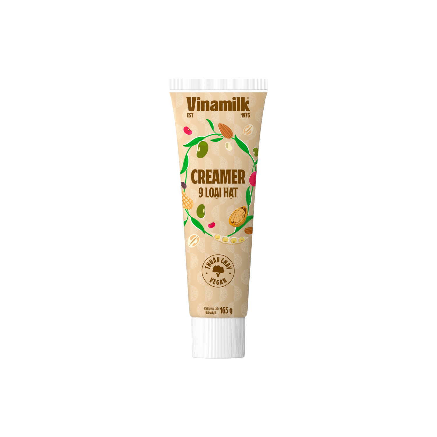 Creamer Vinamilk 9 loại hạt sữa đặc dạng tuýp 165g