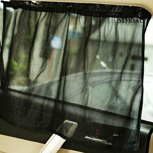 1 Cặp Rèm Cửa Sổ Xe Hơi Chống Nắng Có Giác Hút