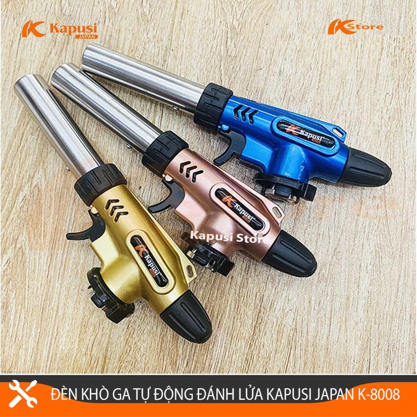 Đèn Khò Ga Đa Năng Kapusi Japan K-8008, Tự Động Đánh Lửa Điều Chỉnh To Nhỏ, Đèn Khò Ga Chuyên Dụng, Khò Nướng Bánh, Dùng