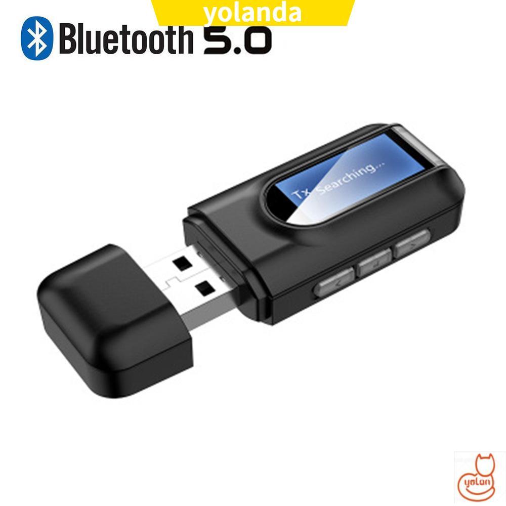 Máy Phát Bluetooth 5.0 Tích Hợp Màn Hình Lcd 2 Trong 1