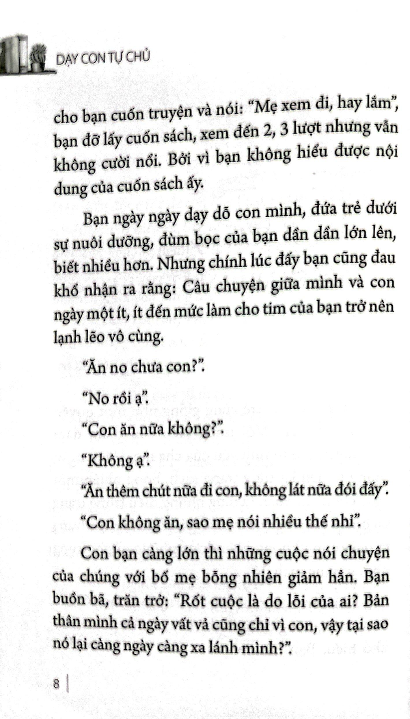 Dạy Con Tự Chủ - Bí Quyết Trờ Thành Ba Mẹ Tốt