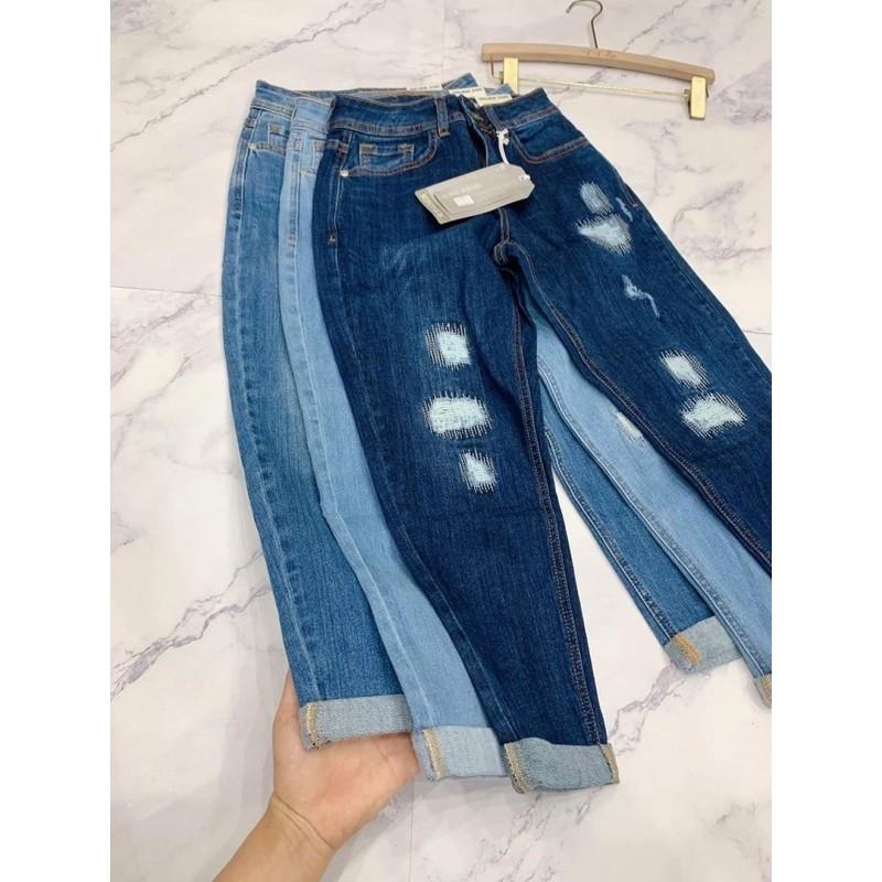 Jeans boy xước 3 màu