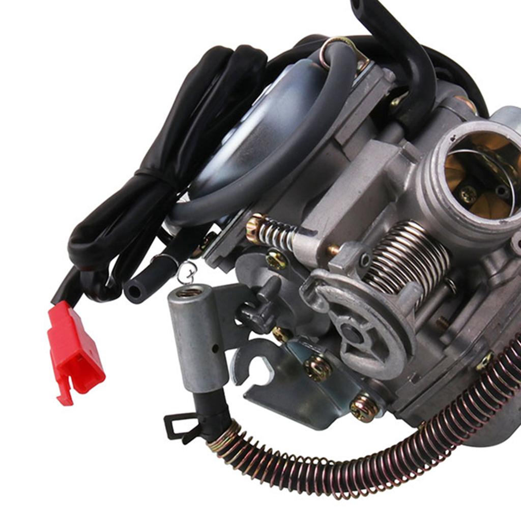 Motorcycle Alloy 24mm Intake Carburetor Carb for GY6 125 150CC 4 Stroke Engine Scooters ATV