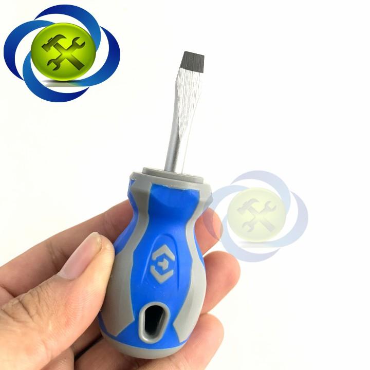 Vít dẹp lùn Kingtony 14226514 1.2 x 6.5 x 38mm cán cao su