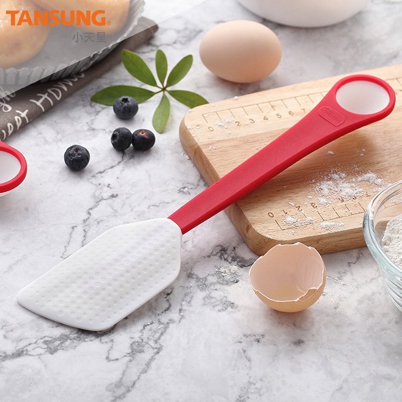 Phới dẹt dùng vét bột, nấu ăn làm bánh - kèm đầu teaspoon 30cm