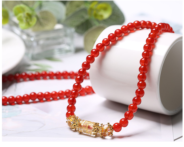 Vòng tay nữ thời trang giả đá siêu đẹp tràng 108 hạt may mắn bình an, hạt 6-8mm
