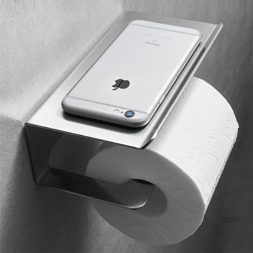 Móc giấy vệ sinh, giá kệ để đồ phòng tắm inox 304 cao cấp