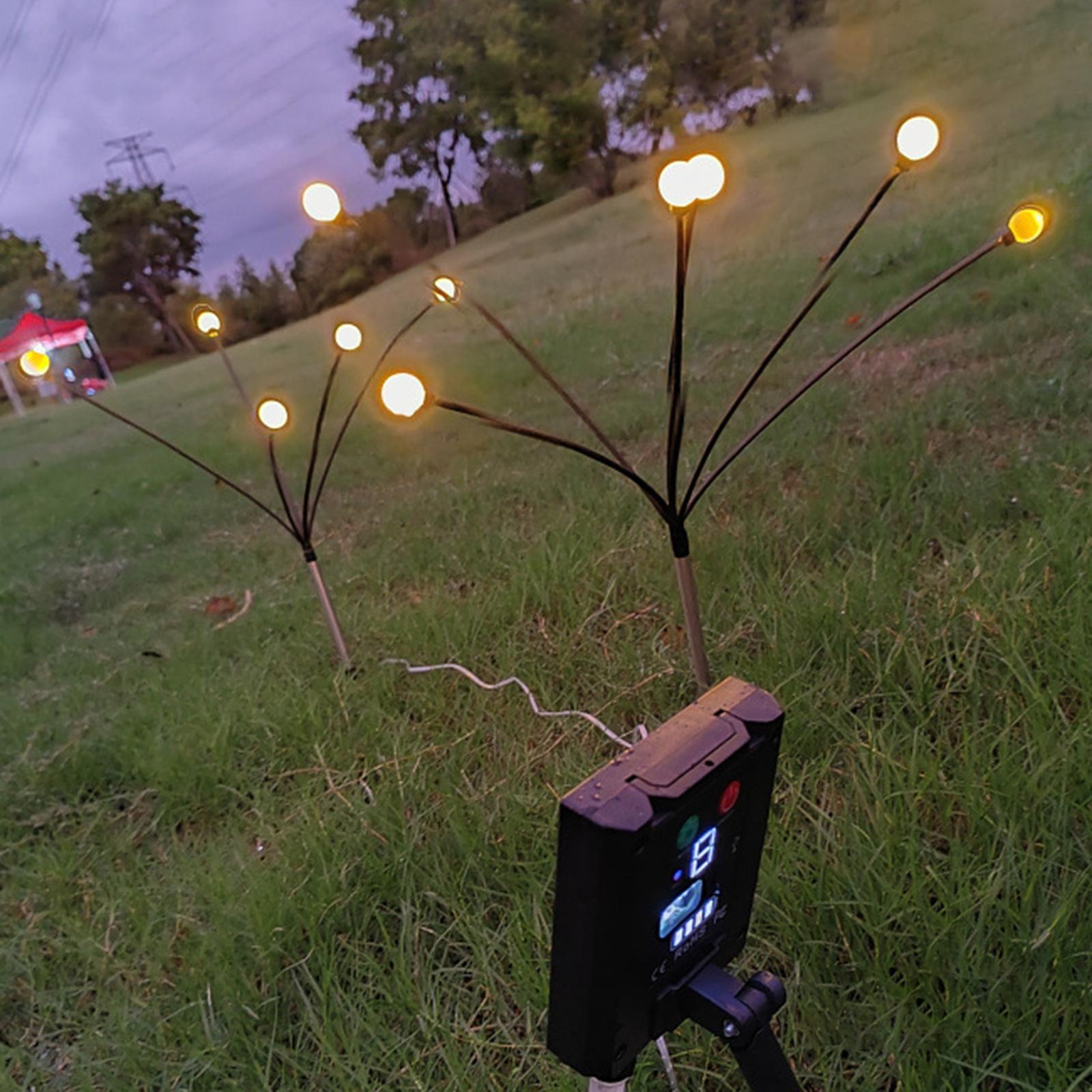 Outdoor Solar Powered Garden Lights Landscape Lamp Lamp for Holiday Lawn