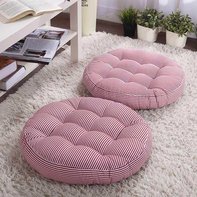 1 Cái Làm Dày Vòng Futon Hassock Miếng Tất Nam Nệm Pouf Chăn Ga Gối Ngồi, Gối Trang Trí