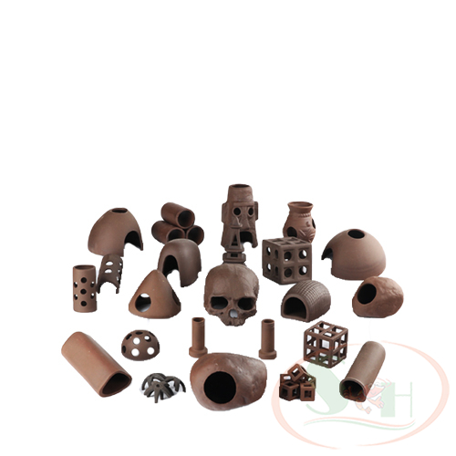 Hang gốm đồ chơi trang trí bể cá chuột pleco tôm tép cảnh