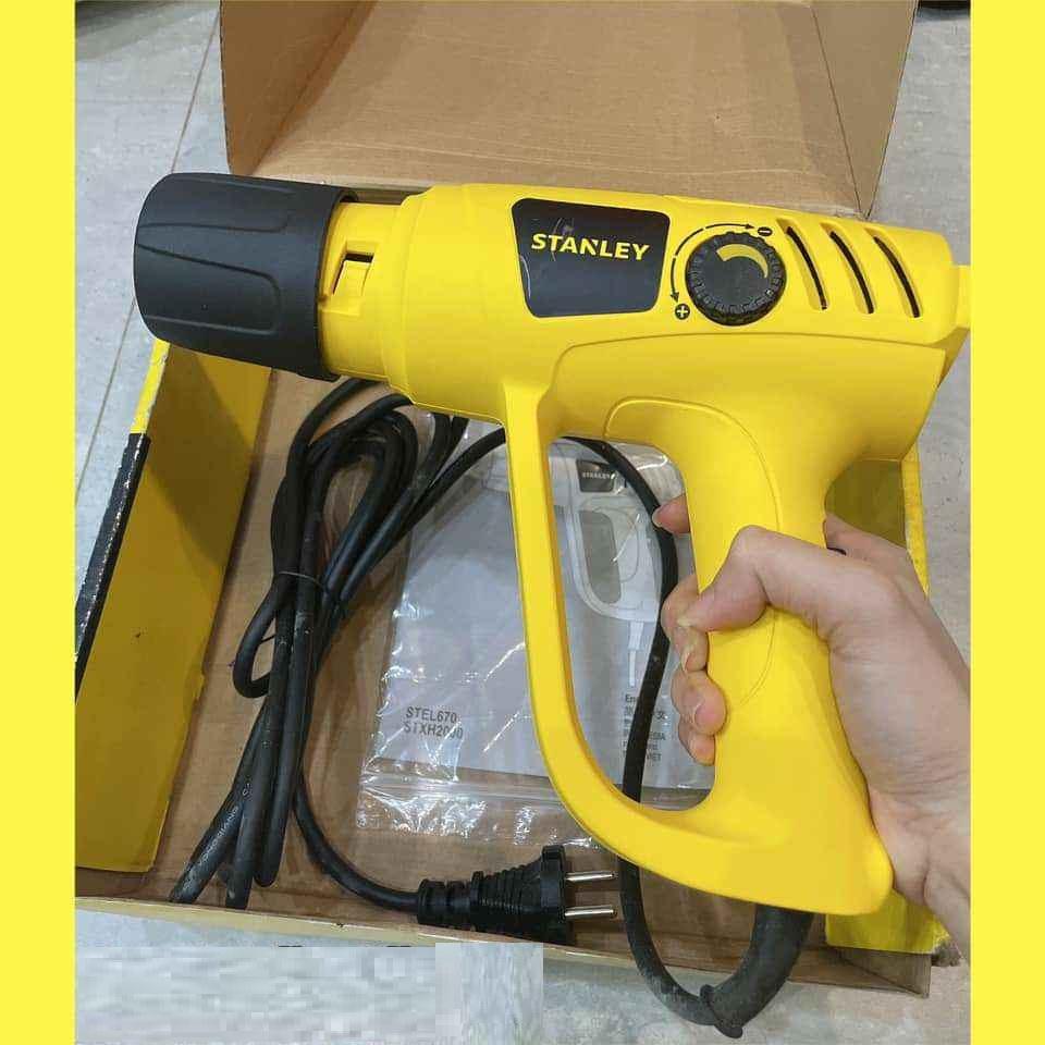 MÁY THỔI HƠI CẦM TAY 2000W STANLEY STEL670-B1- HÀNG CHÍNH HÃNG