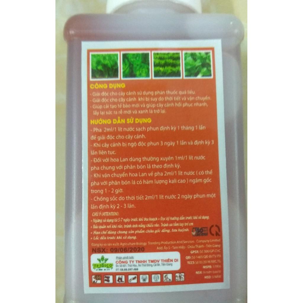 Phân bón vi lượng Vitamin B12 giải độc cho cây cảnh - chai 100ml