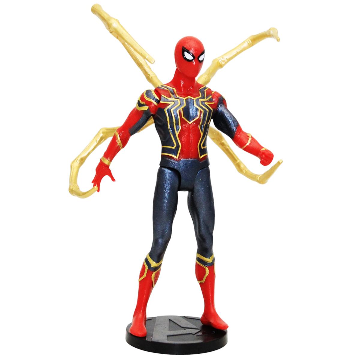 Đồ Chơi Mô Hình Nhân Vật Marvel - Iron Spiderman 7 Inch - ToTy ZM48