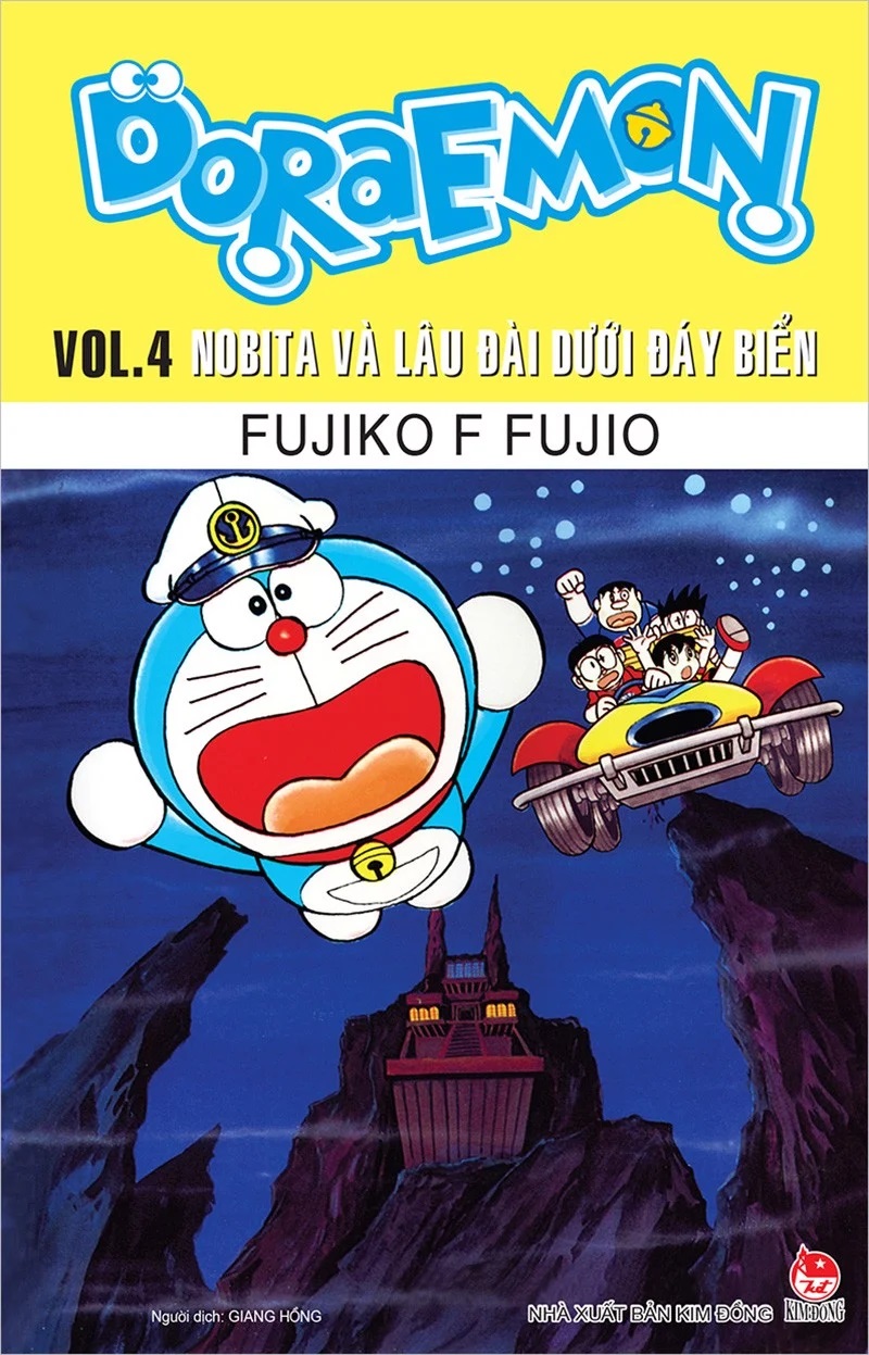 Sách - Doraemon truyện dài Vol.4 - Nobita và lâu đài dưới đáy biển