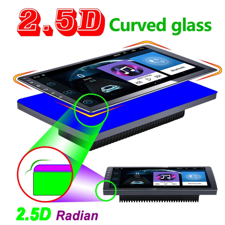 Màn hình DVD android 9-10inch 4G, Wifi, Ram 4G, Rom 64G - Hệ điều hành: Android 10.0 - Tích hợp điều khiển giọng nói - Màn hình QLED siêu nét