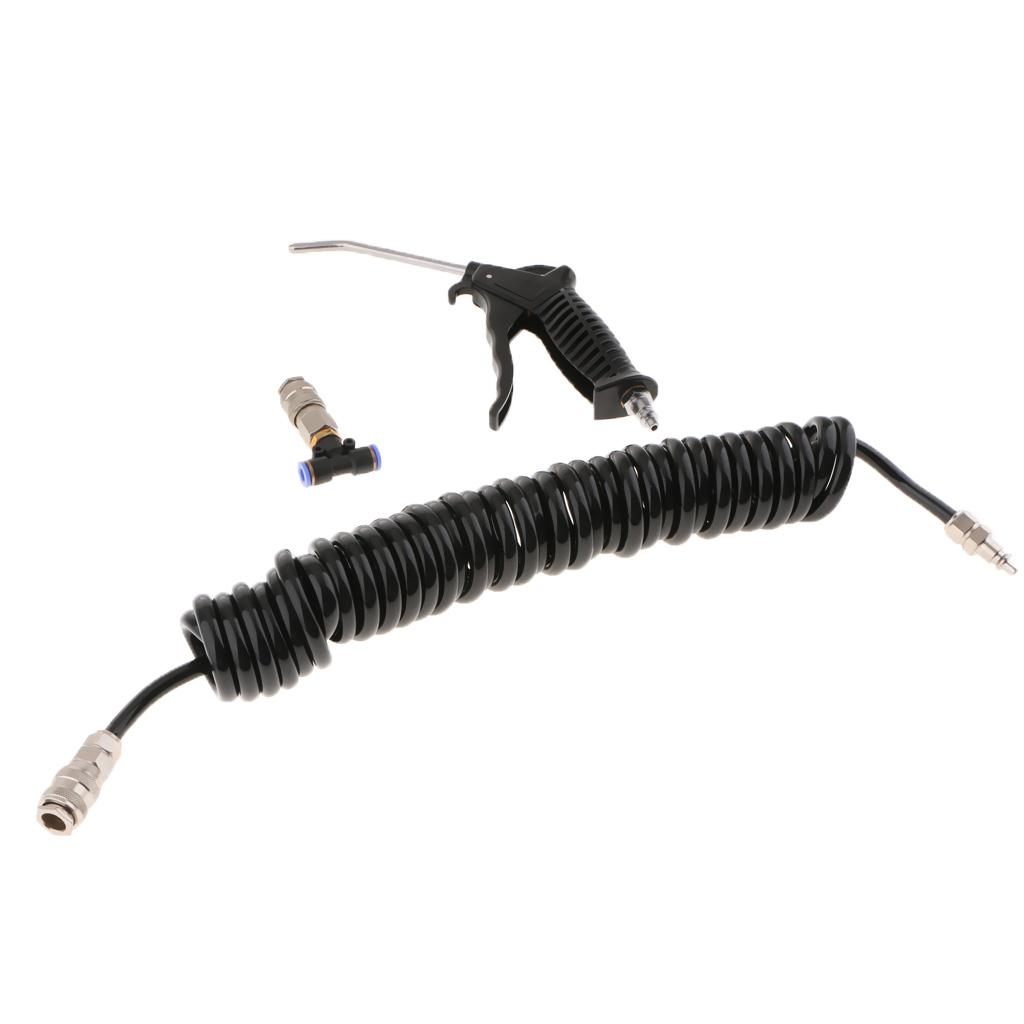 5 Meter Heavy Duty Air Duster Blow Gun Hose Nozzle Tool For Car Truck