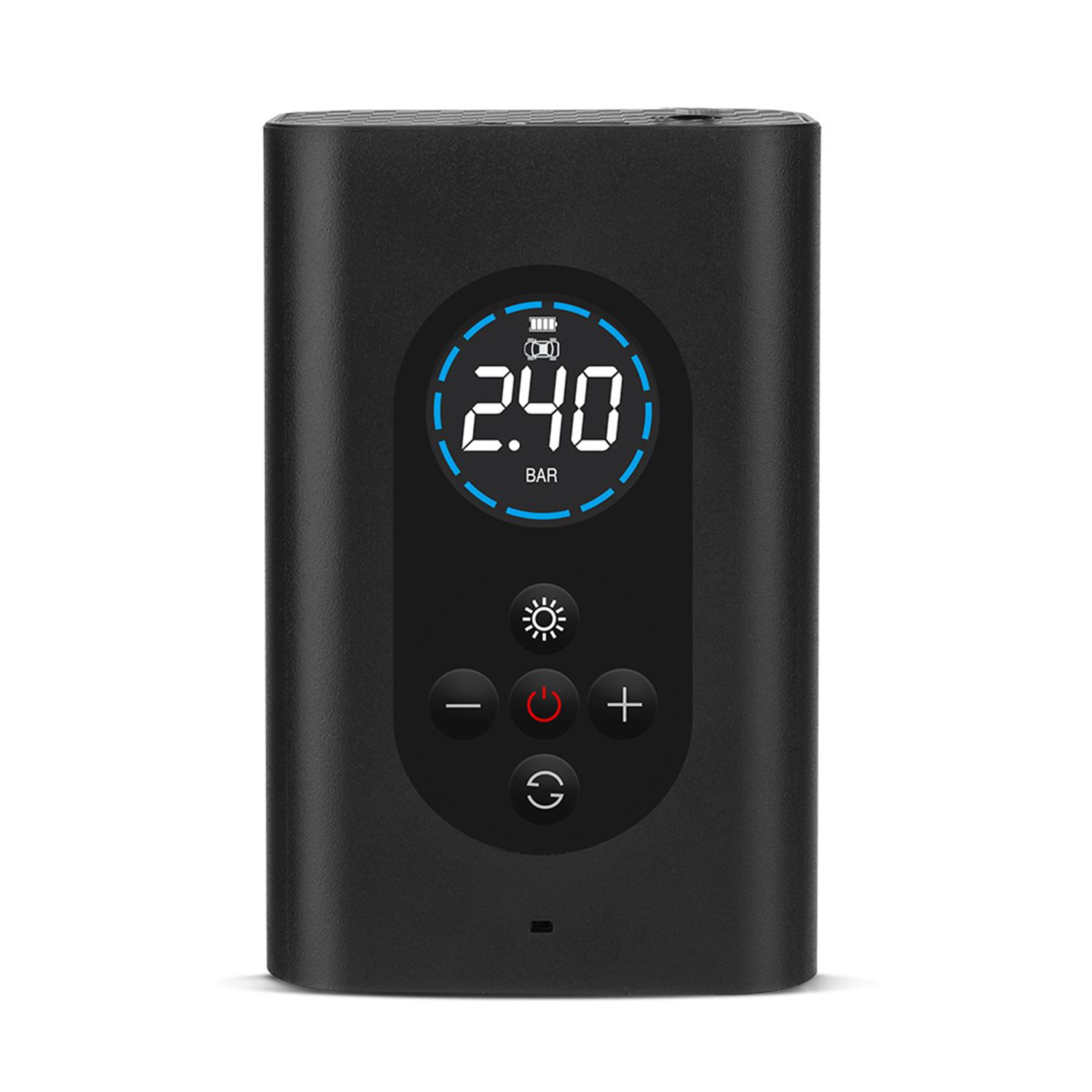 3 in 1 Car Air Compressor Wireless Tire Inflator Portable Auto Pump Digital Tire Pump 150PSI Air Inflator with LED Light