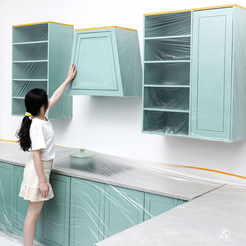 Màng bọc nilon che bụi đa năng kèm miếng dán định vị