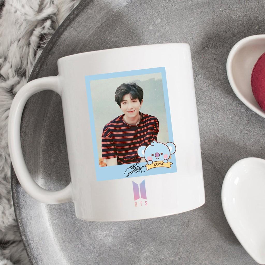 Cốc ly sứ in hình BTS dành tặng fan hâm mộ nhiều mẫu