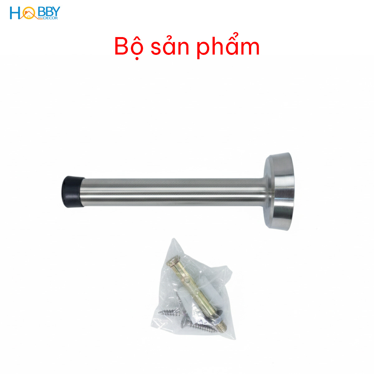 Chốt chặn cửa chống va đạp tường inox 304 Hobby home decor CC15