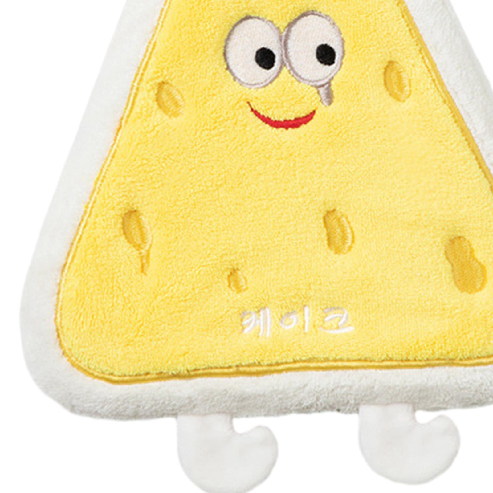 Coral Velvet Hand Towels with Hanging Loops Absorbent Extra Soft Dish Towels