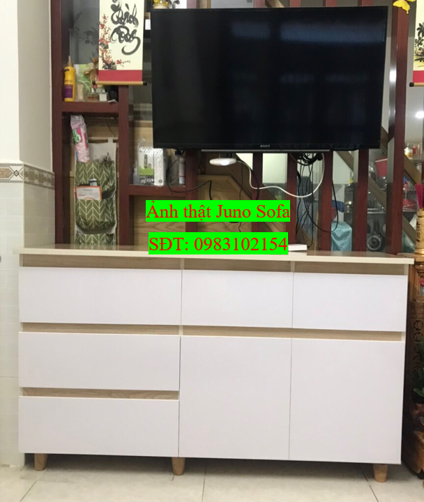 Kệ tivi Juno Sofa nhựa chất lượng ngang 1m2 x cao 45 cm x sâu 45 cm