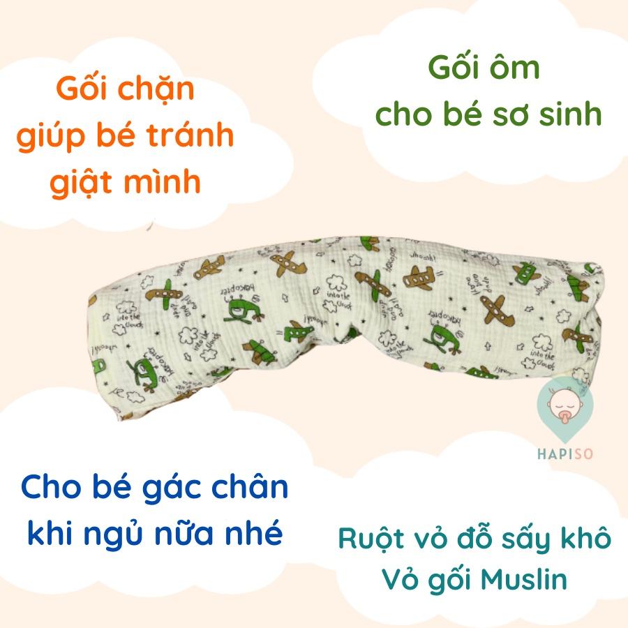 Gối Chặn Vỏ Đỗ Muslin Hapiso