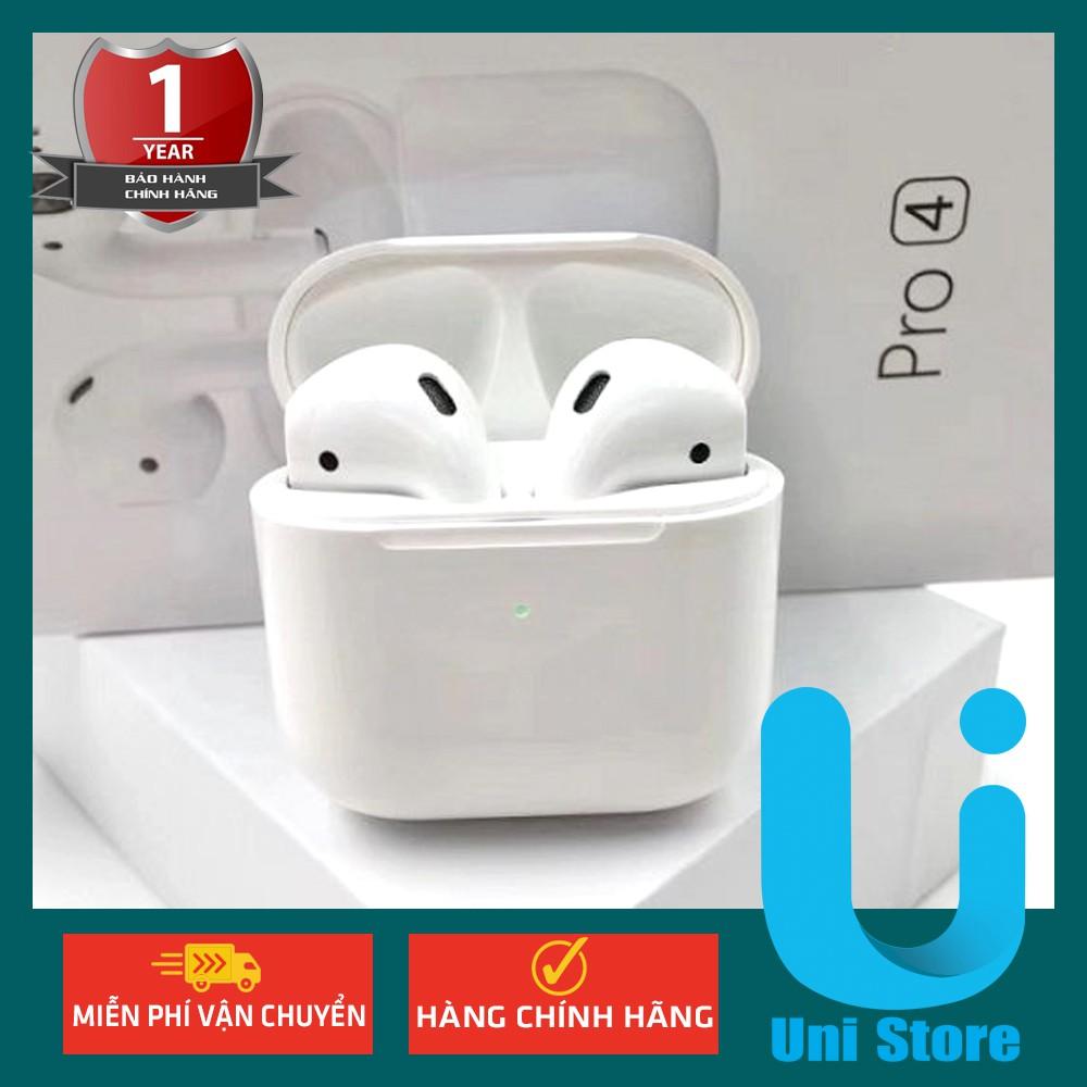 Tai Nghe Blutooth 5.0 Airpod Pro 4 Định Vị, Đổi Tên, Cảm Biển Siêu Nhạy