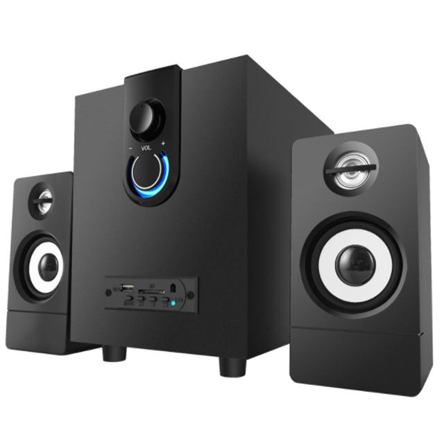Loa Bluetooth Gỗ 2.1 Để Bàn Công Suất Lớn FT-3900BT Dùng Cho Tivi Máy Vi Tính PC Laptop + Tặng tai nghe chụp tai cao cấp