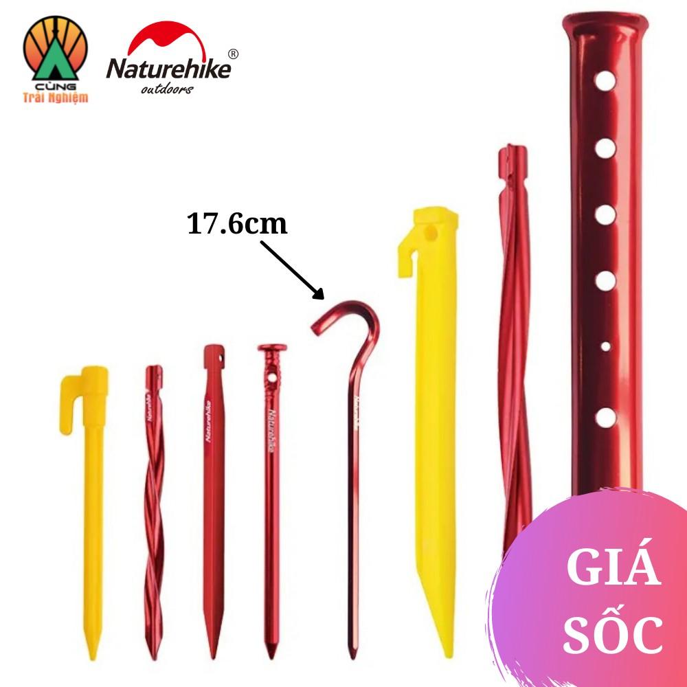 Bộ 6 Móc Lều Cắm Trại Naturehike NH17D027-D bằng Hợp Kim Nhôm