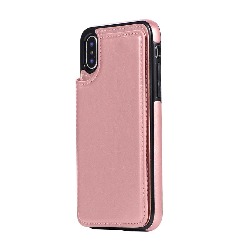 Ốp Lưng Da Có Ngăn Đựng Thẻ Cho Iphone 11 Pro Xs Max Xr I8 I7 I6 Plus Se2020