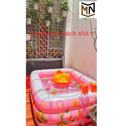 Bể Bơi Phao Bơm Hơi Tại Nhà Chống Trượt An Toàn Cho Bé, Lựa Chọn Bộ Quà Tặng Siêu Hấp Dẫn, Hàng Loại 1