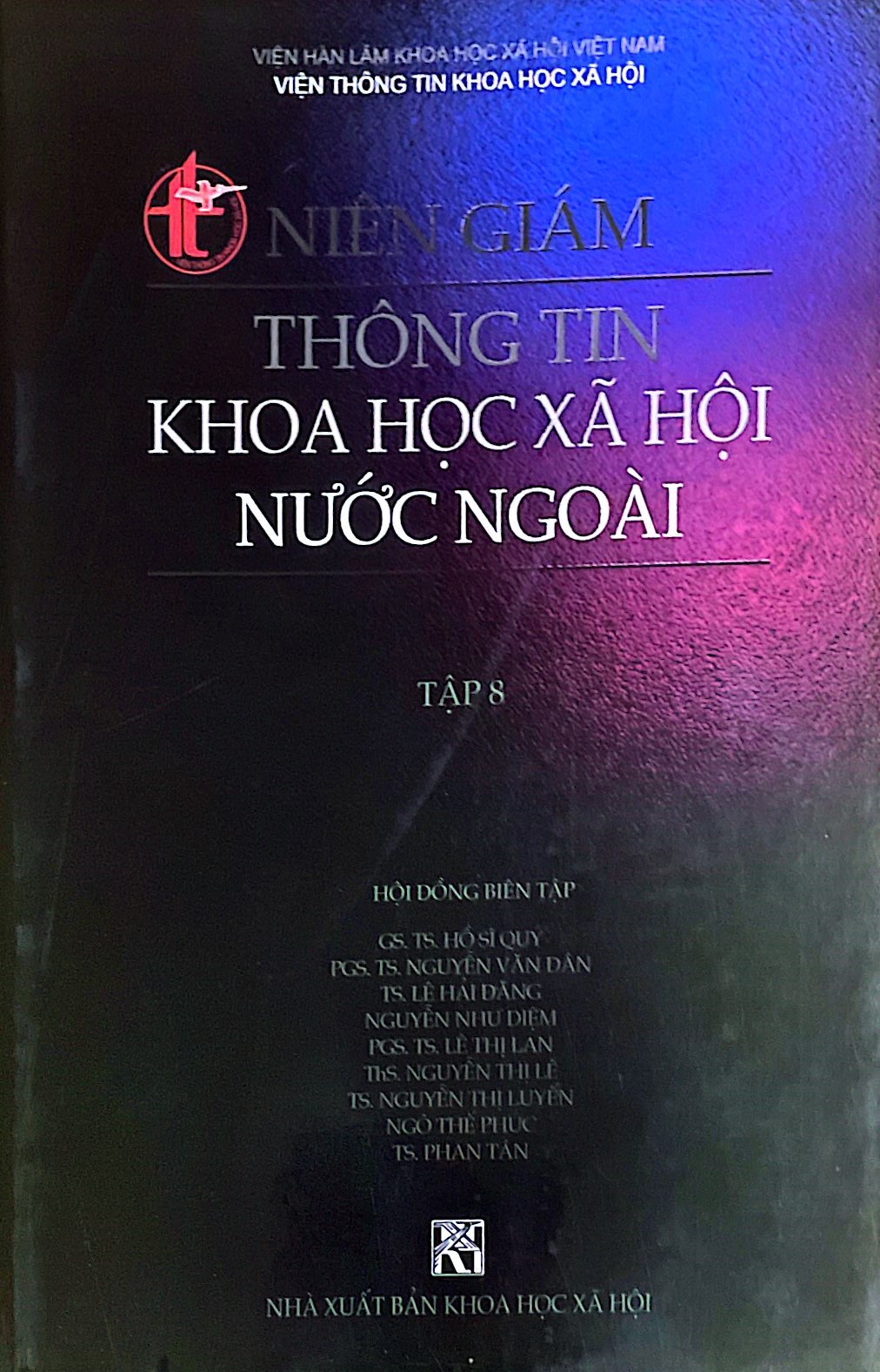 Niên Giám Thông Tin Khoa Học Nước Ngoài - Số 8