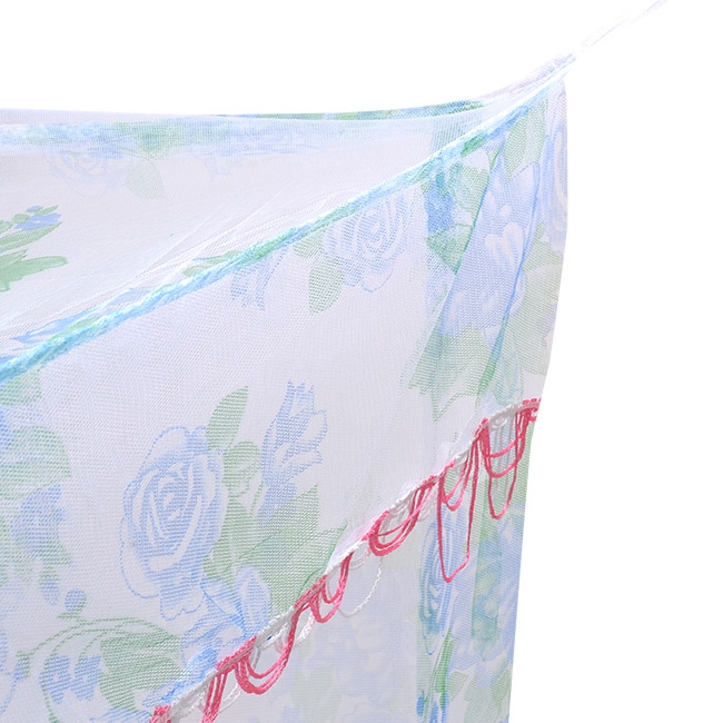 Combo 2 mùng tuyn in hoa 1.8m x 2m và 1.4m x 2m cho cả nhà