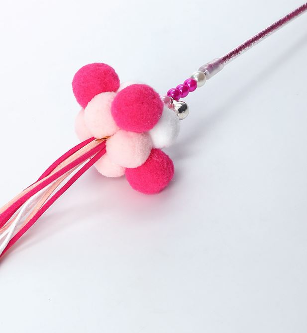 Đồ Chơi Mèo Gậy Tương Tác Mẫu Hình Hoa Dễ Thương