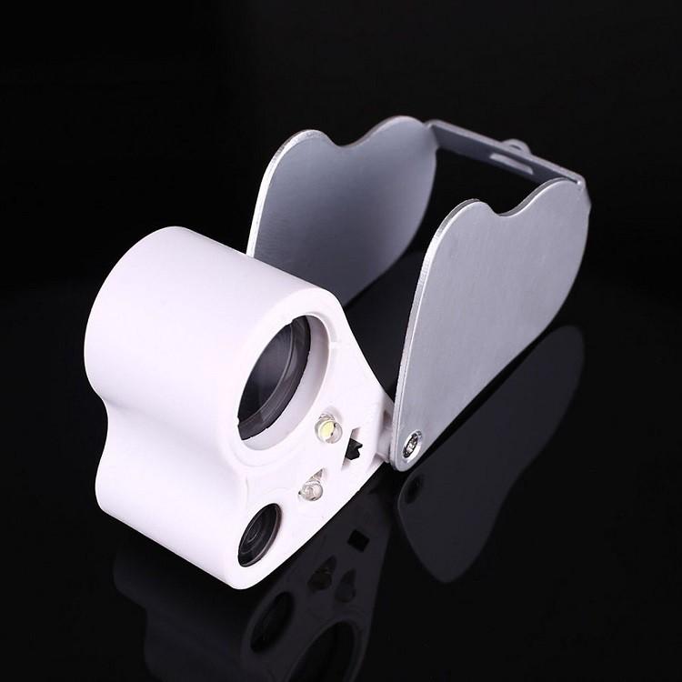 Kính lúp 30X-60X cầm tay có đèn V2