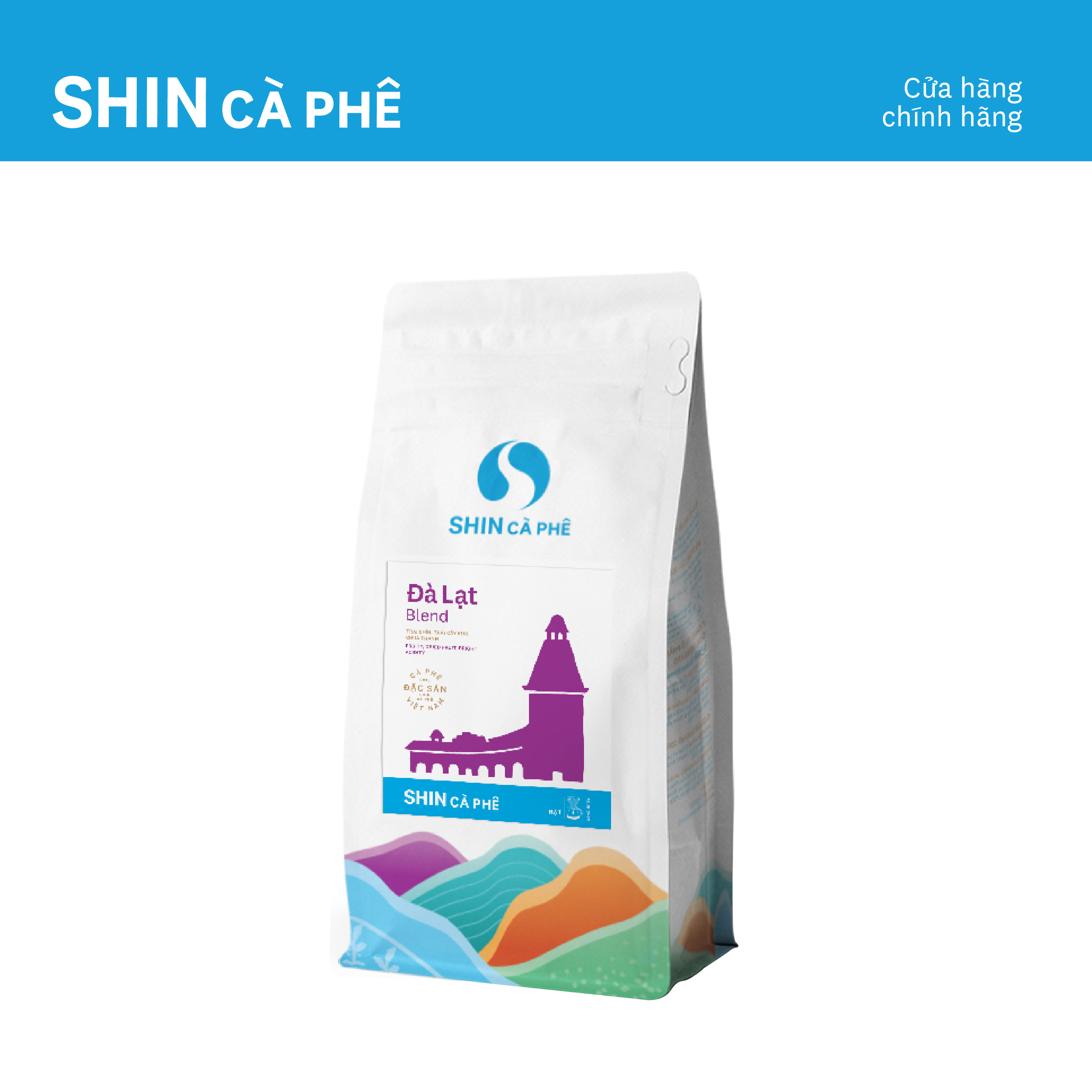 Đà Lạt Blend - SHIN Cà Phê - Cà phê pha thủ công (Pour Over) - Gói 250g