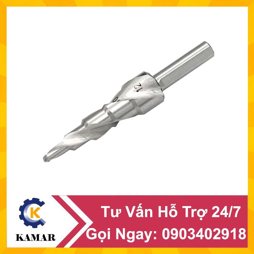 Mũi khoan tháp 4-12 Trắng Xoắn