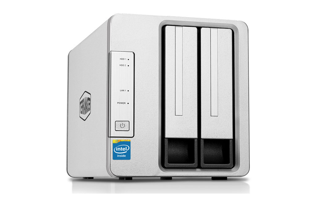 [COMBO] Bộ lưu trữ NAS TerraMaster F2-221, Intel Dual-core 2GHz, 2GB RAM + 2x 2TB HDD WD Red WD20EFRX - Hàng chính hãng