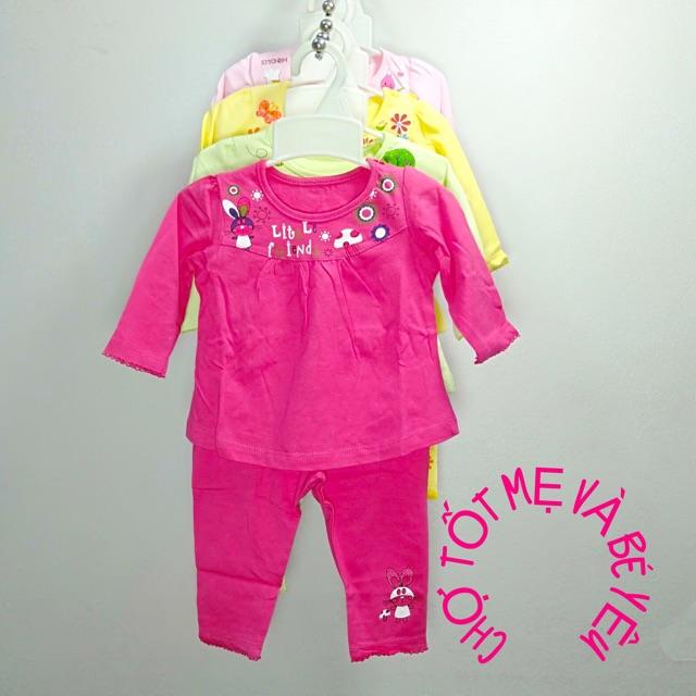 BỘ QUẦN ÁO TAY DÀI CHO BÉ SƠ SINH-10KG