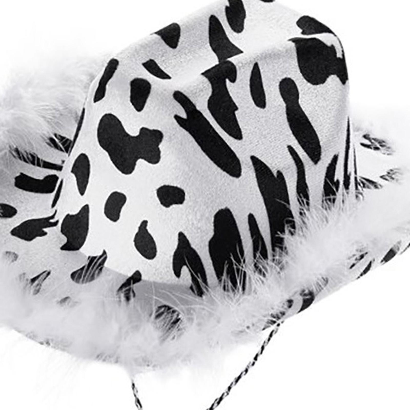 Cow Cowboy Hat Cowgirl Hat for Women Cowboy Hat for Holiday Western Decor Fancy Dress