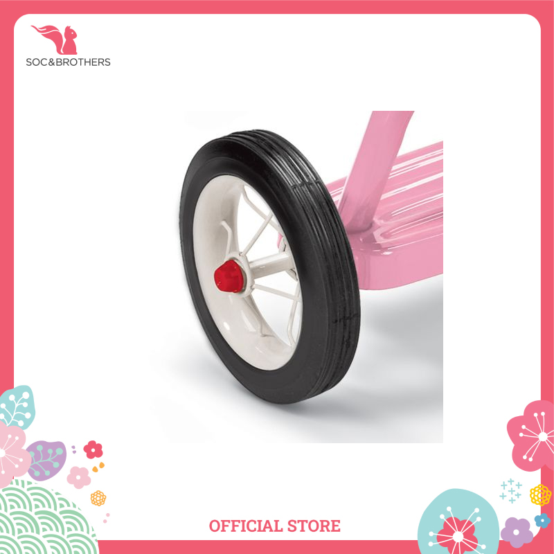 Xe đạp ba bánh trẻ em Radio Flyer Classic Pink Dual Deck Tricycle