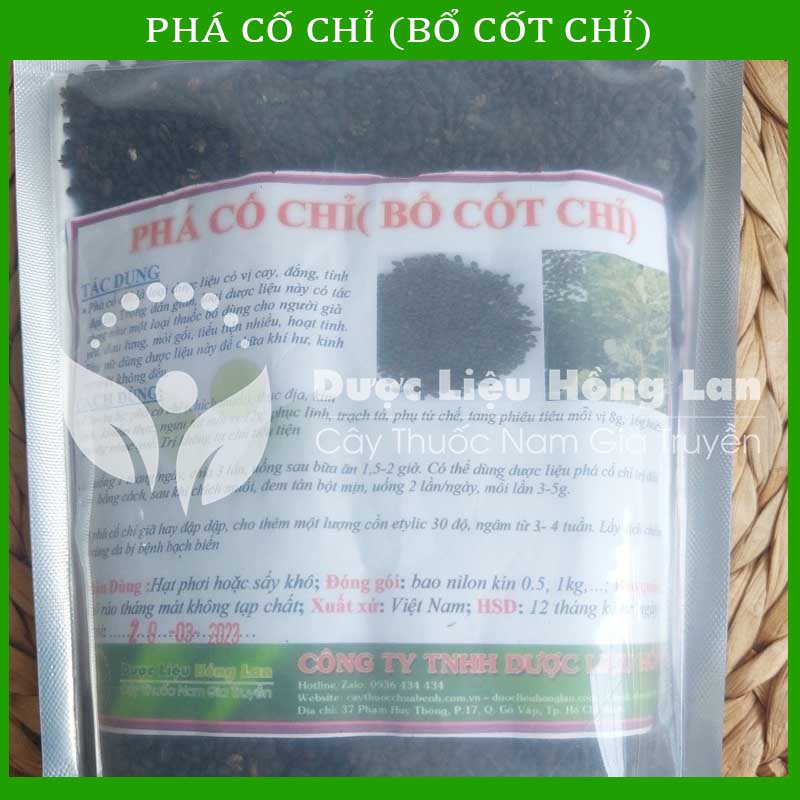 [Thượng hạng] 500G Phá Cố Chỉ (Bổ Cốt Chỉ) khô sạch loại 1