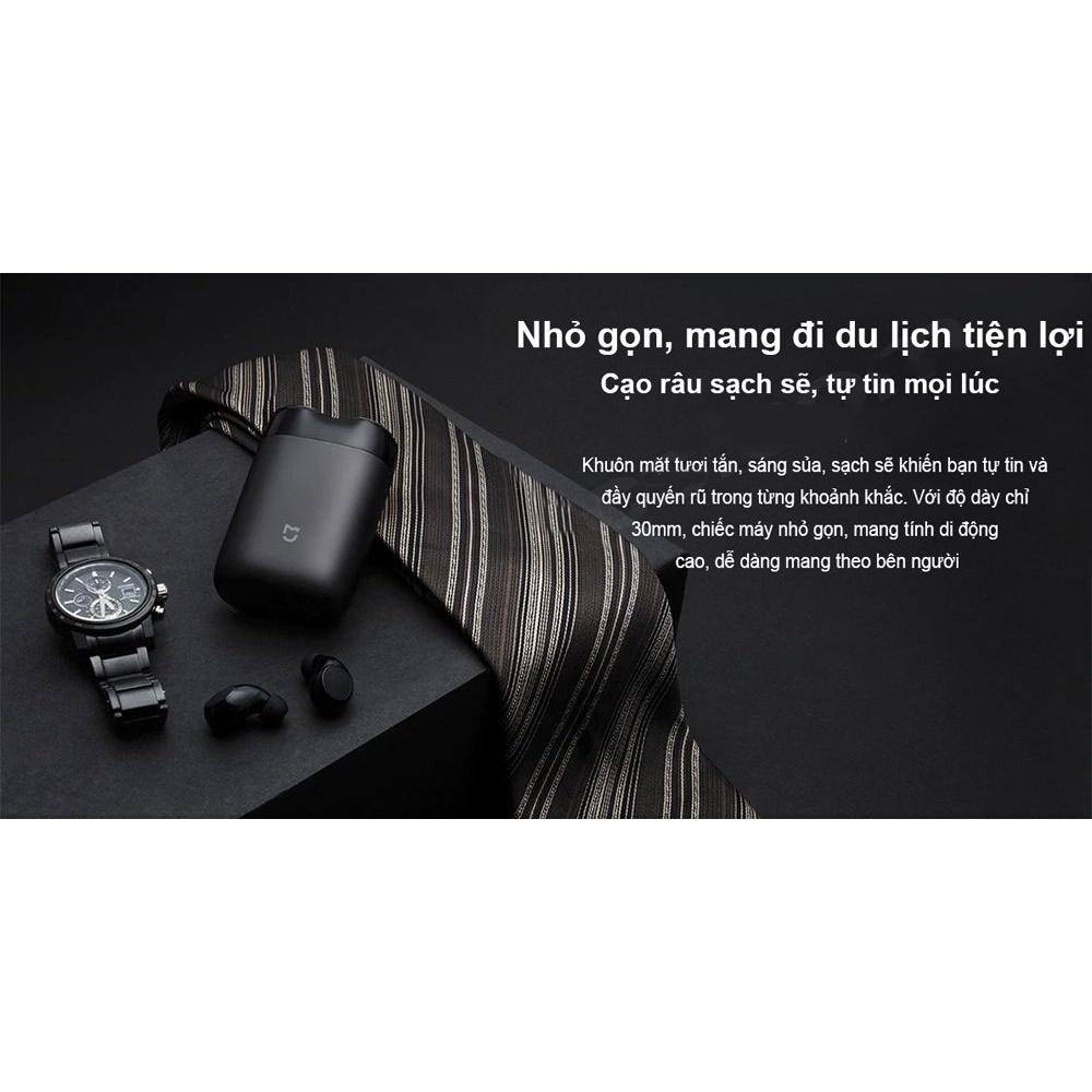 Máy Cạo Râu Mini Xiaomi Mijia S100 MSX201, 2 lưỡi, chống nước IPX7