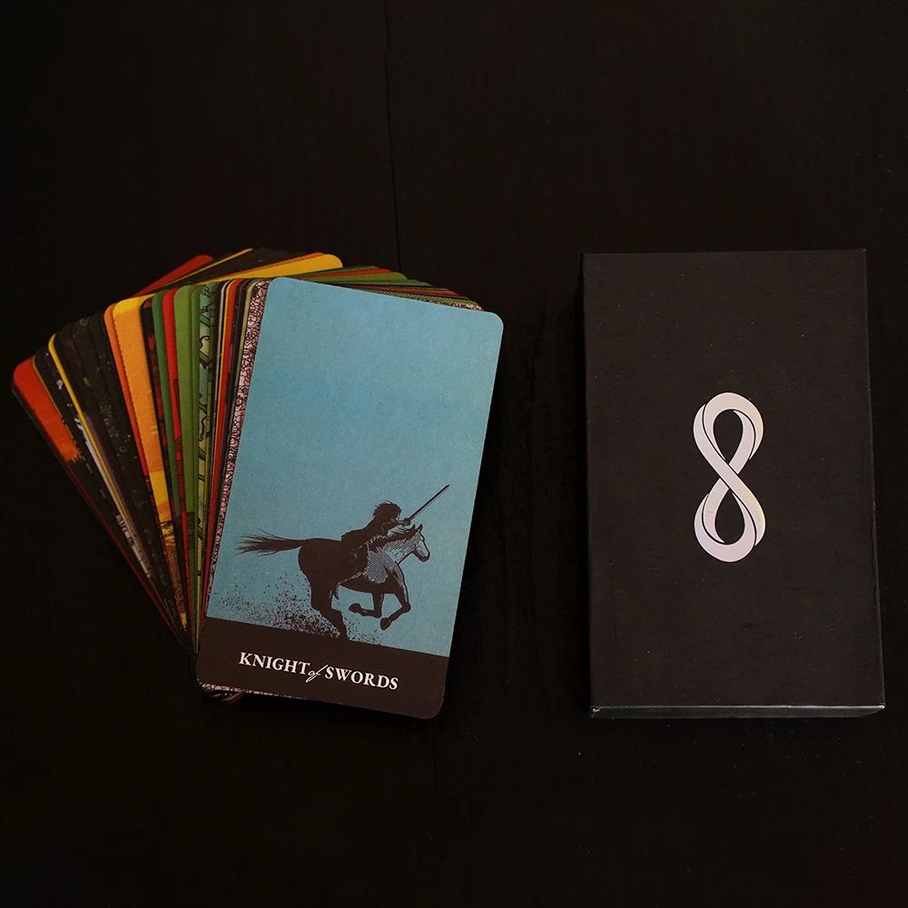 Bộ Bài Tarot of the Holy Spectrum - Tarot của Thánh Phổ, Hộp Cứng, Thẻ Mạ Cao Cấp