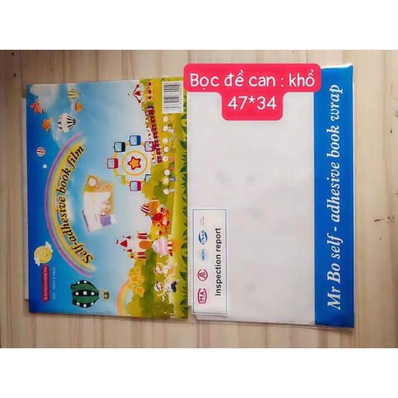 Bọc vở decal 30 tệp size 30*43