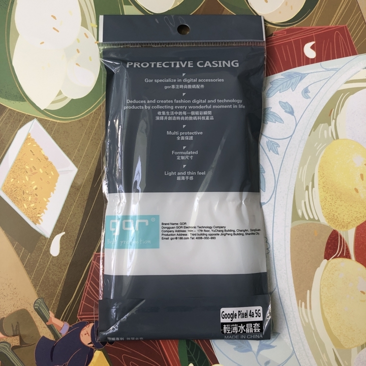 Ốp lưng cho Google Pixel 4a 5G dẻo hiệu GOR