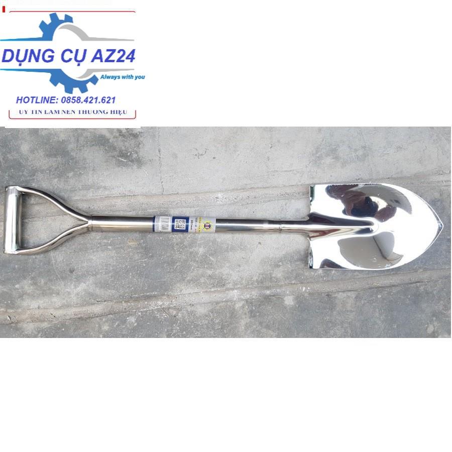 Xẻng xúc đất Inox 820mm A0703 CHẤT LƯỢNG CAO