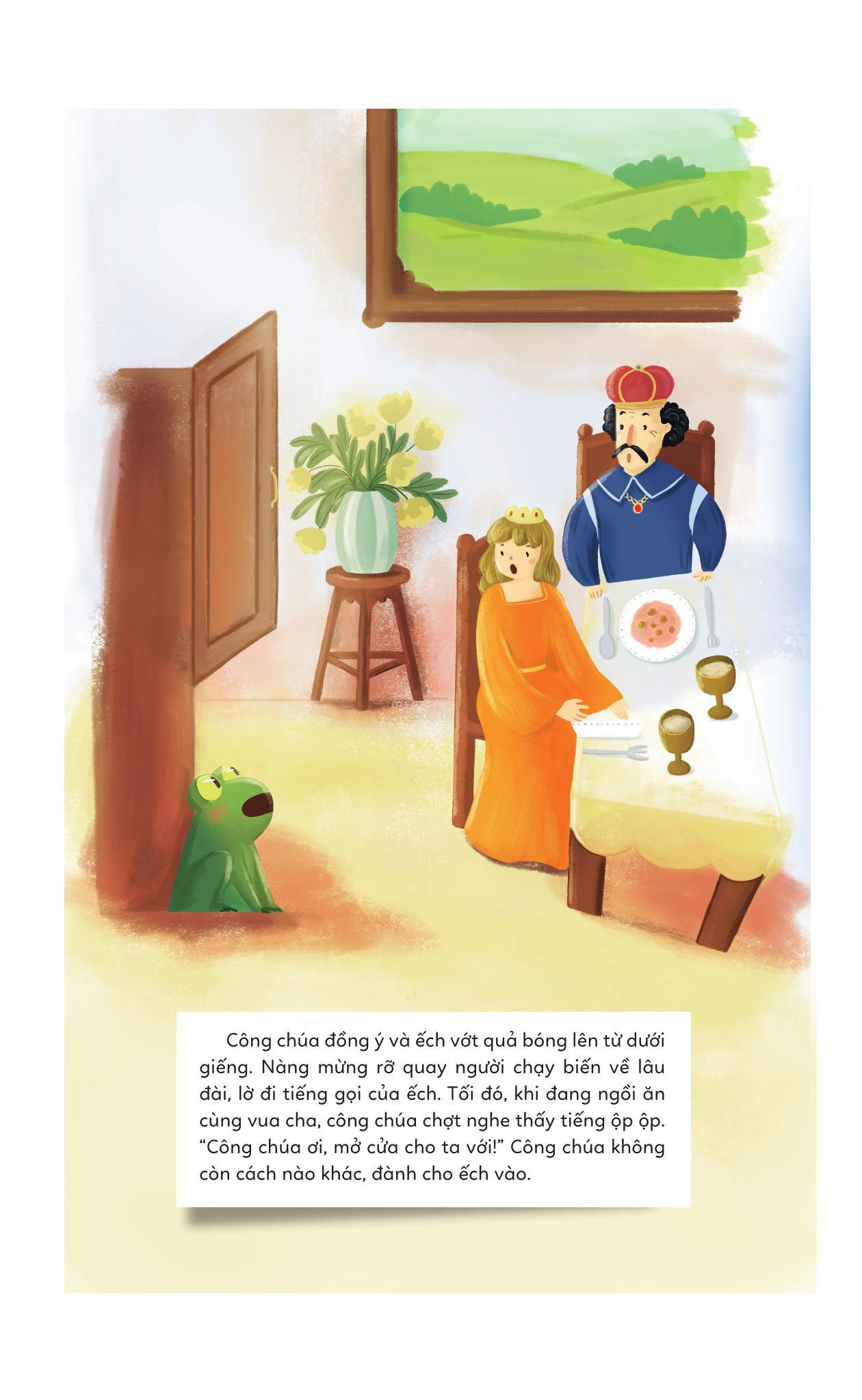 Sách - Sách Dựng Hình 3D - Những Câu Chuyện Cổ Tích Hay Nhất - Hoàng Tử Ếch - Bìa Cứng